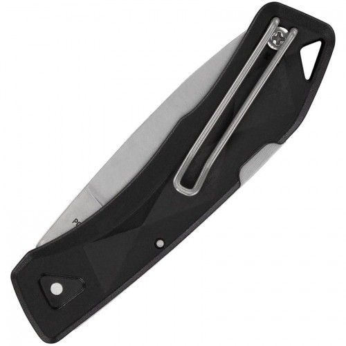 Gerber LST Ultra Folding Knife Black - 2.88" 420HC Stainless Drop Point Blade Black Handle