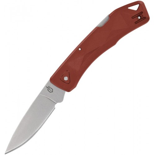 Gerber LST Ultra Folding Knife Drab Red - 2.88" 420HC Stainless Drop Point Blade Drab Red Handle