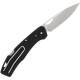 Gerber LST Folding Knife Black - 2.75" 440A Stainless Clip Point Blade Black Handle