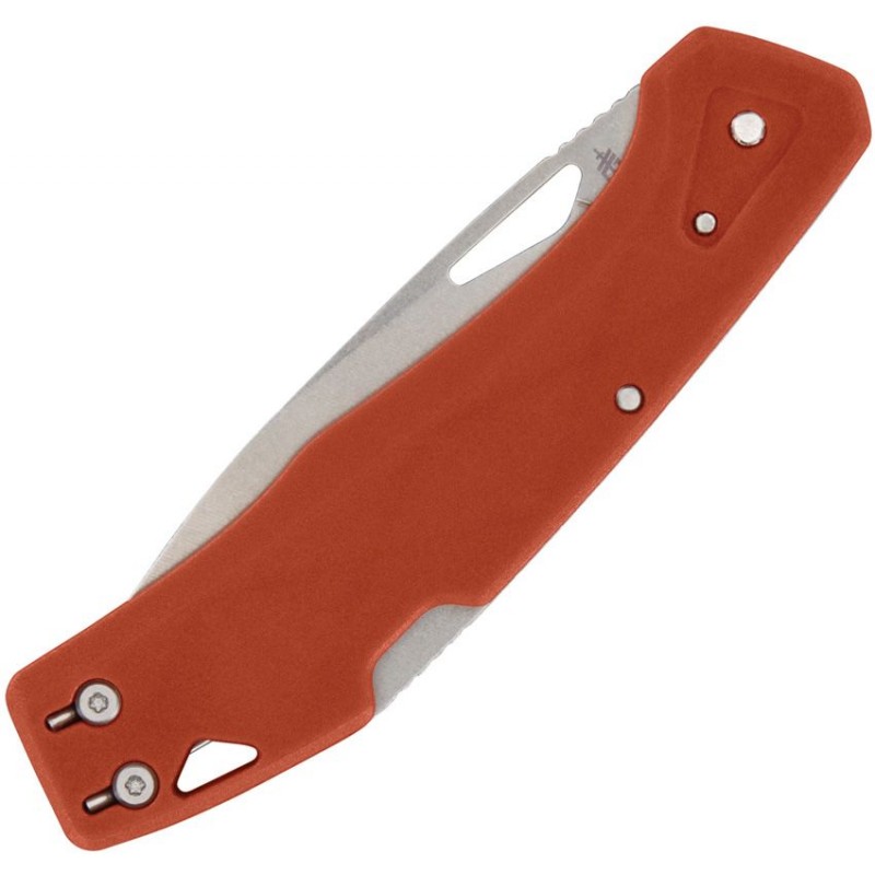 Gerber LST Folding Knife Burnt Orange - 2.75" 440A Stainless Clip Point Blade Burnt Orange  Handle