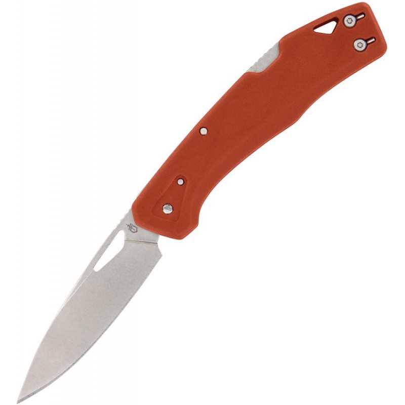 Gerber LST Folding Knife Burnt Orange - 2.75" 440A Stainless Clip Point Blade Burnt Orange  Handle