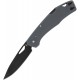 Gerber LST Folding Knife Grey - 2.75" Black 440A Stainless Clip Point Blade Grey  Handle