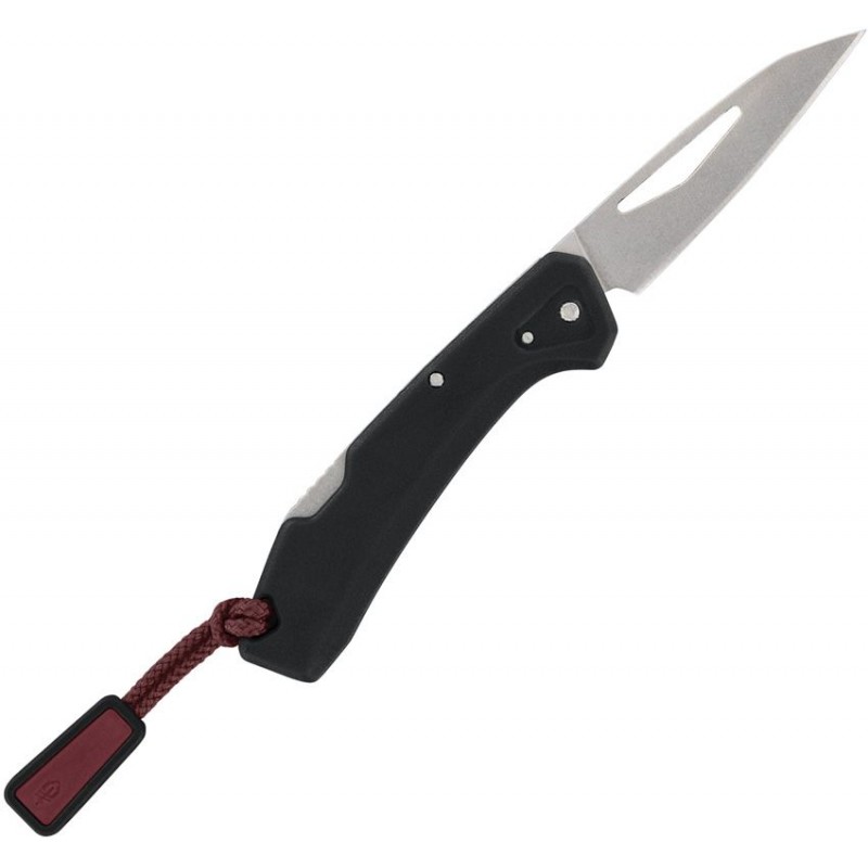 Gerber LST Mini Folding Knife Black - 1.75" 440A Stainless Wharncliffe Blade Black Handle