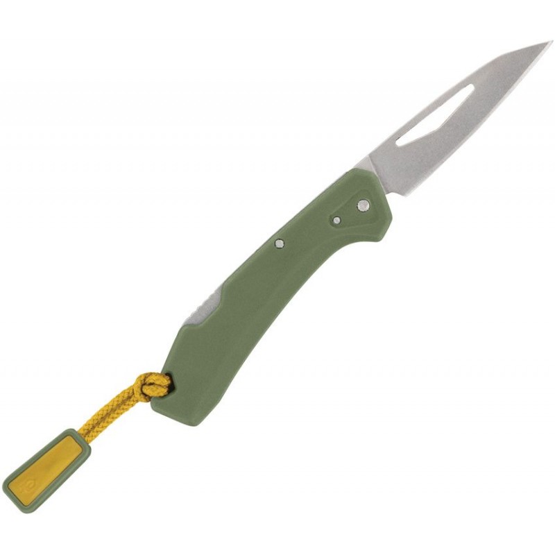 Gerber LST Mini Folding Knife Green - 1.75" 440A Stainless Wharncliffe Blade Green Handle