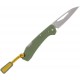 Gerber LST Mini Folding Knife Green - 1.75" 440A Stainless Wharncliffe Blade Green Handle
