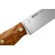 Helle Nordlys FG (Flat Grind) Fixed Blade Knife - 4.8" 12C27 Stainless Steel Blade Curly Birch Handle