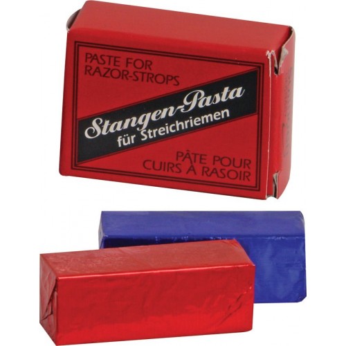 Herold Solingen Stagenpaste Solid Strop Paste Two Pack - Medium Red and Fine Black