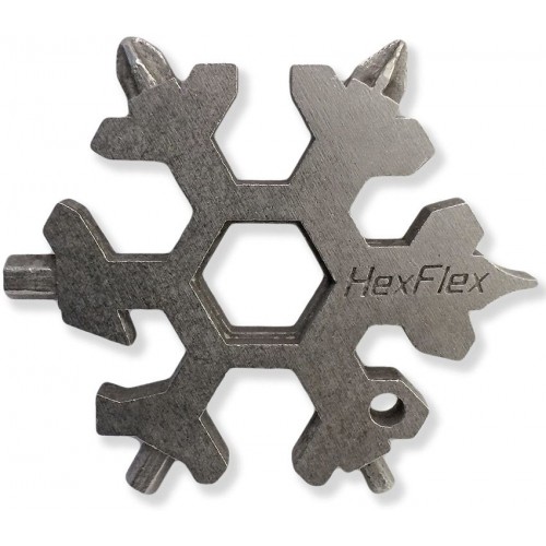 HexFlex Adventure 15 Tool Multi Tool Standard - Stainless Steel