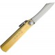Higonokami Mini Brass UK EDC Folding Knife 1.5" Blade Brass Handle with Red Sheath