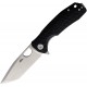 Honey Badger Medium Folding Knife - 3.19" 8Cr13MoV Tanto Blade Black FRN Handle Liner Lock