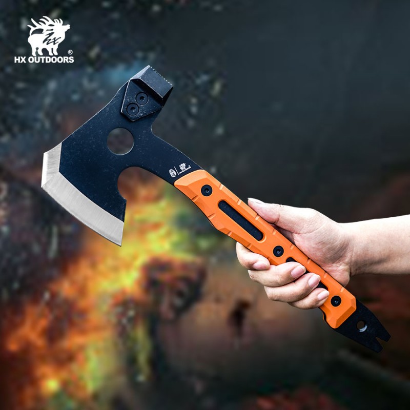 HX Outdoors Ironside Orange Camp Hatchet