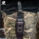 HX Outdoors Pathfinder Fixed Blade Bushcraft Knife - 3.7" DC53 Blade Black G10 Handle Cyclaire Knives and Tools