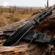 HX Outdoors Rock Apex Plus Chopper - 8.07" DC53 Blade G10 Handle Cyclaire Knives and Tools