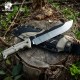 HX Outdoors Kangablade - 8" DC53 Blade Brown G10 Handle