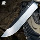HX Outdoors Kangablade - 8" DC53 Blade Brown G10 Handle