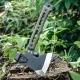 HX Outdoors Mini Ironside Camp Hatchet - 420 Stainlessa Steel Blade Green G10 Handle Cyclaire Knives and Tools