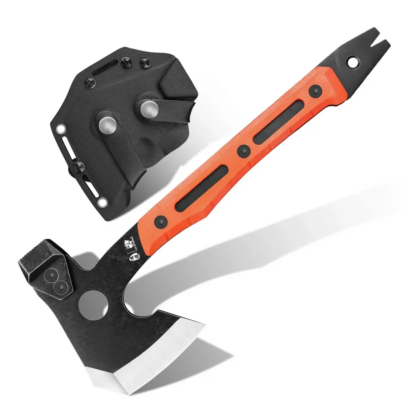 HX Outdoors Ironside Orange Camp Hatchet