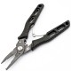 HX Outdoors Fishlock Fishing Plier - 3.74" 7Cr17 Jaw Black PTR Handle