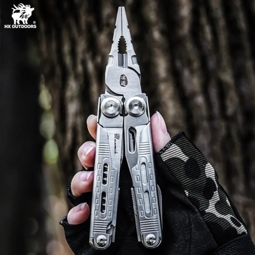 HX Outdoors Taskmaster Silver Multi-Tool