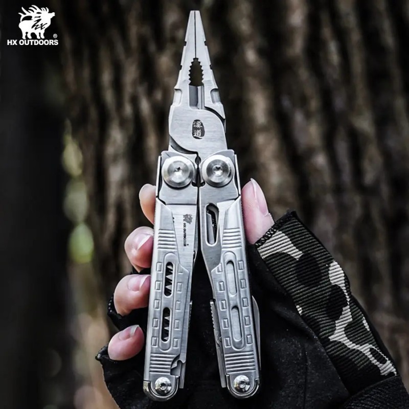 HX Outdoors Taskmaster Silver Multi-Tool