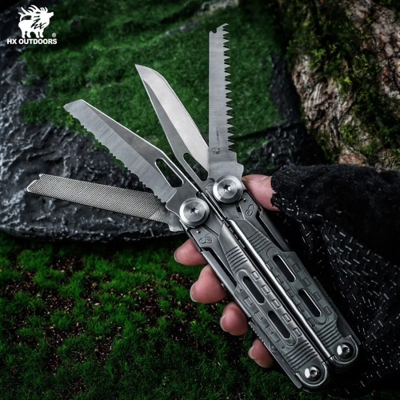 HX Outdoors Taskmaster Silver Multi-Tool