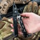 HX Outdoors Ignite Multi-Tool Black with Fire Steel and Rescue Whistle