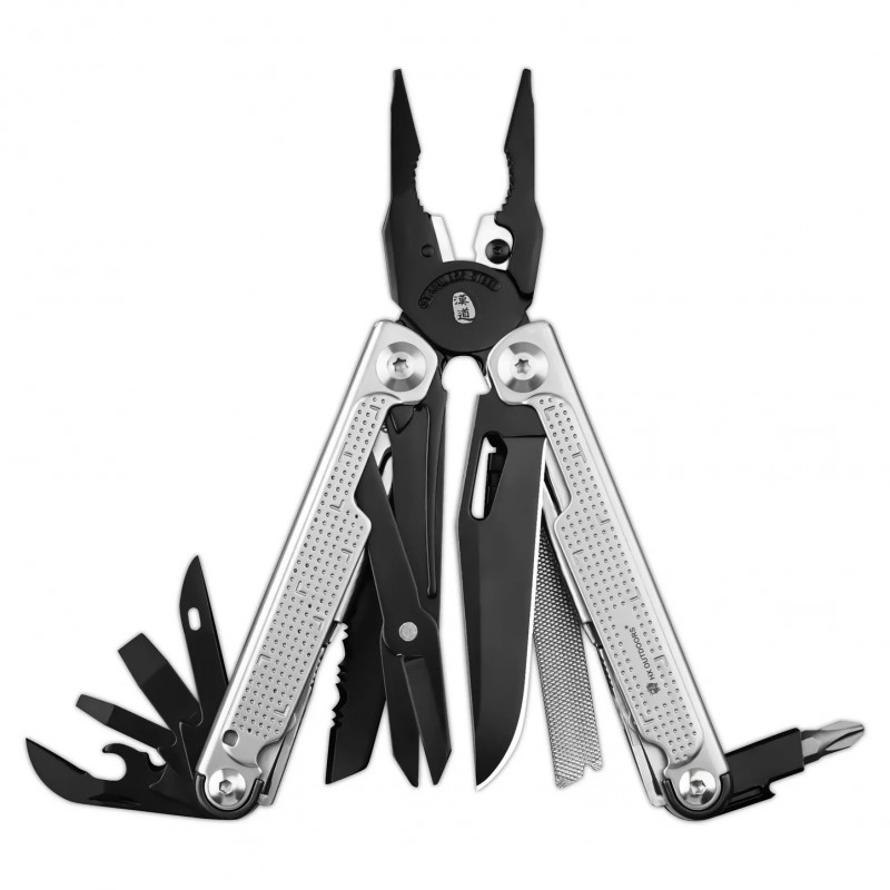 HX Outdoors Eaglite Multi-Tool Black and Silver