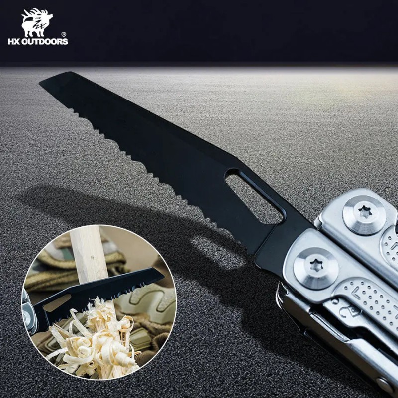 HX Outdoors Eaglite Multi-Tool Black and Silver