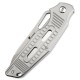 HX Outdoors Rock X Fluorite UK EDC Pocket Knife - 2.95" D2 Steel Blade Titanium Alloy Handle