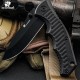 HX Outdoors Dragon Glide UK EDC Pocket Knife - 3" Black Stainless Steel Blade FRN Handle