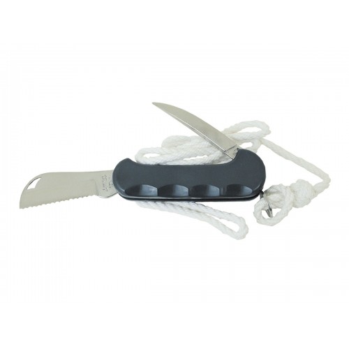 Ibberson Yacht Knife 2002 - 1.96" Doublesharp Serrated Blade 