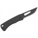 SOG Centi I UK EDC Folding Knife - 1.4" Black Oxide Blade, Black Stainless Steel Handles