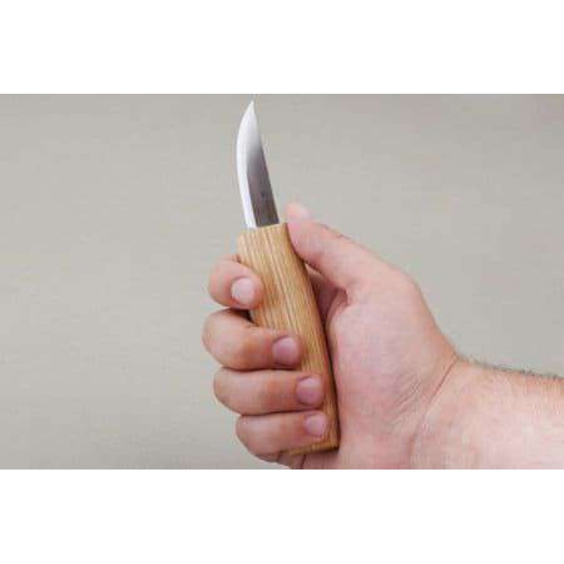 BeaverCraft C1 Small Whittling Wood Carving Knife with Ash Handle