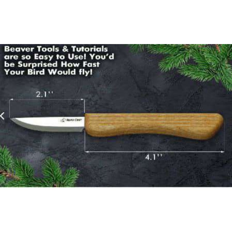 BeaverCraft DIY01 Comfort Bird Wood Carving Kit