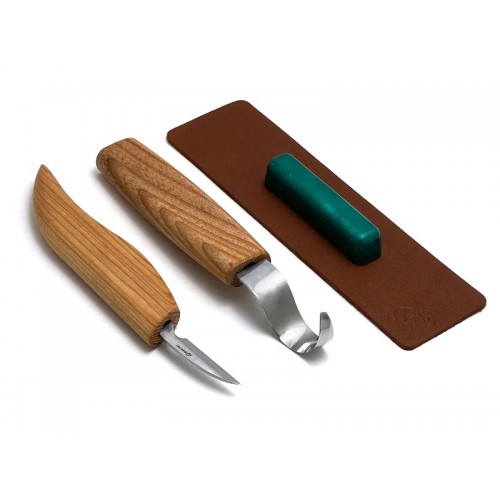 BeaverCraft S02L - 4 Piece Spoon Carving Set Left Handed Version