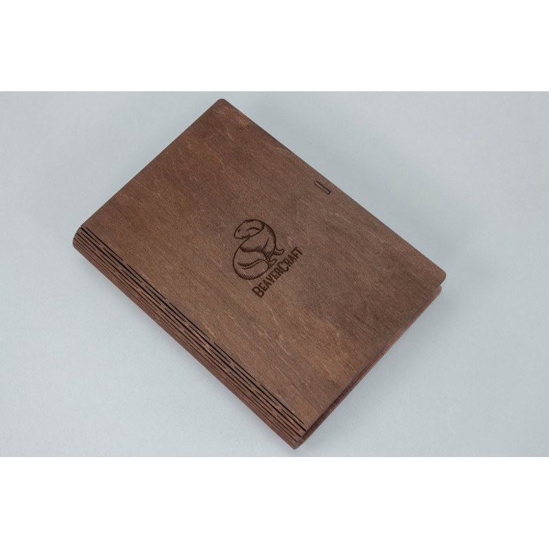 BeaverCraft Left Handed S43 Gift Set - 6 Piece Spoon and Kuksa Carving Set In A Book Case