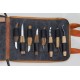Beavercraft S50X Deluxe Wood Carving Set with Walnut Handles