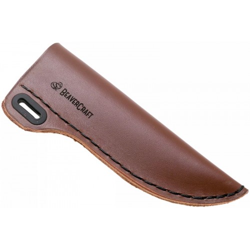 BeaverCraft Leather Sheath for Beaver Craft Wood Carving Knives (90mm)