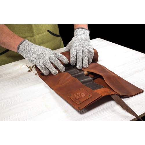 Beavercraft TR8X - Limited Edition Genuine Leather Pouch for 8 Tools