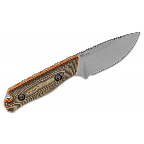 Benchmade Hidden Canyon Knife - 2.79" S90V DP Blade Orange G10 Handle