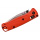 Benchmade 533-04 Mini Bugout - 2.82" S30V Satin Plain Blade, Mesa Red Grivory Handles