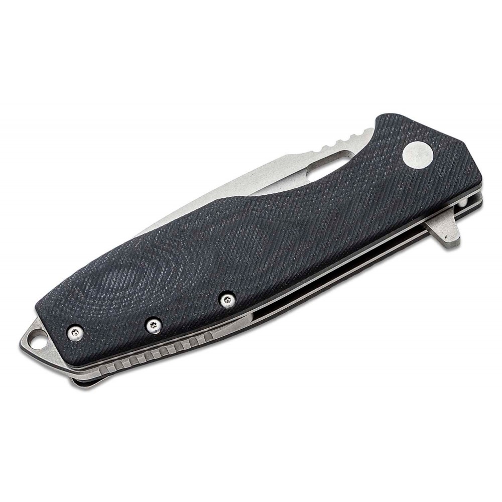 Boker Plus Caracal Knife - 3.5" Blade Black G10 Handle