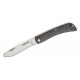 Boker Magnum Kids UK EDC Slipjoint Folding Knife -  3.27" Rounded-Tip Blade, Ebony Wood Handles