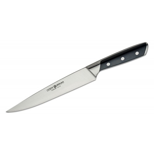 Boker Forge Carving Knife - 7.87" Blade Black Synthetic Handle