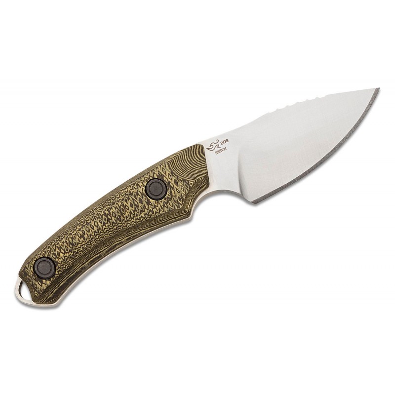 Buck 662 Alpha Scout Fixed Blade Knife Patterned Richlite Handle