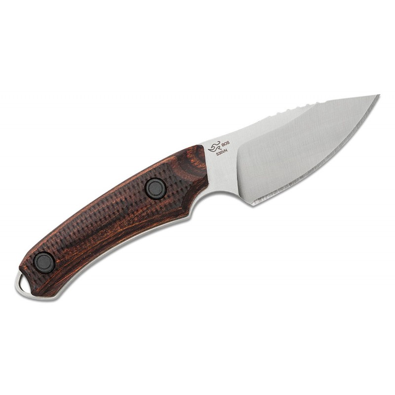 Buck 662 Alpha Scout Fixed Blade Knife Walnut Dymalux Handle