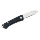 Buck 250 Saunter UK EDC Folding Knife Black Canvas Micarta Handle