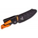 Buck Large Pursuit Pro Fixed Blade Knife Orange Handle