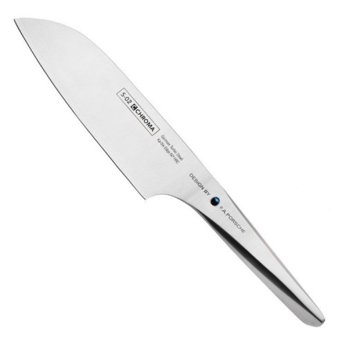 Chroma 7.25" Professional Santoku Knife - All Metal