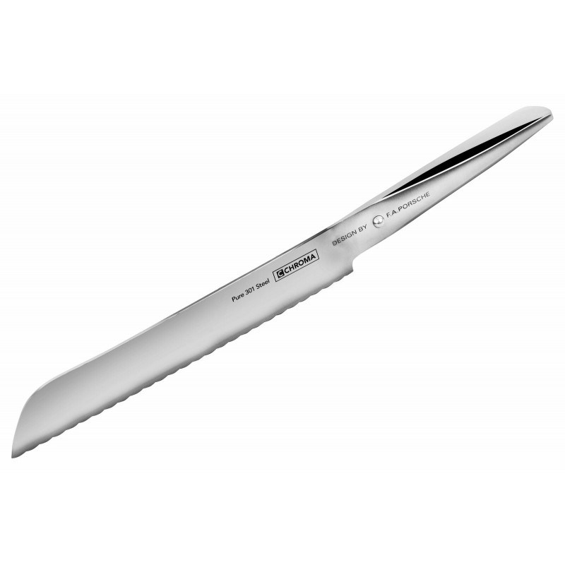 Chroma 8" Professional Bread Knife - All Metal
